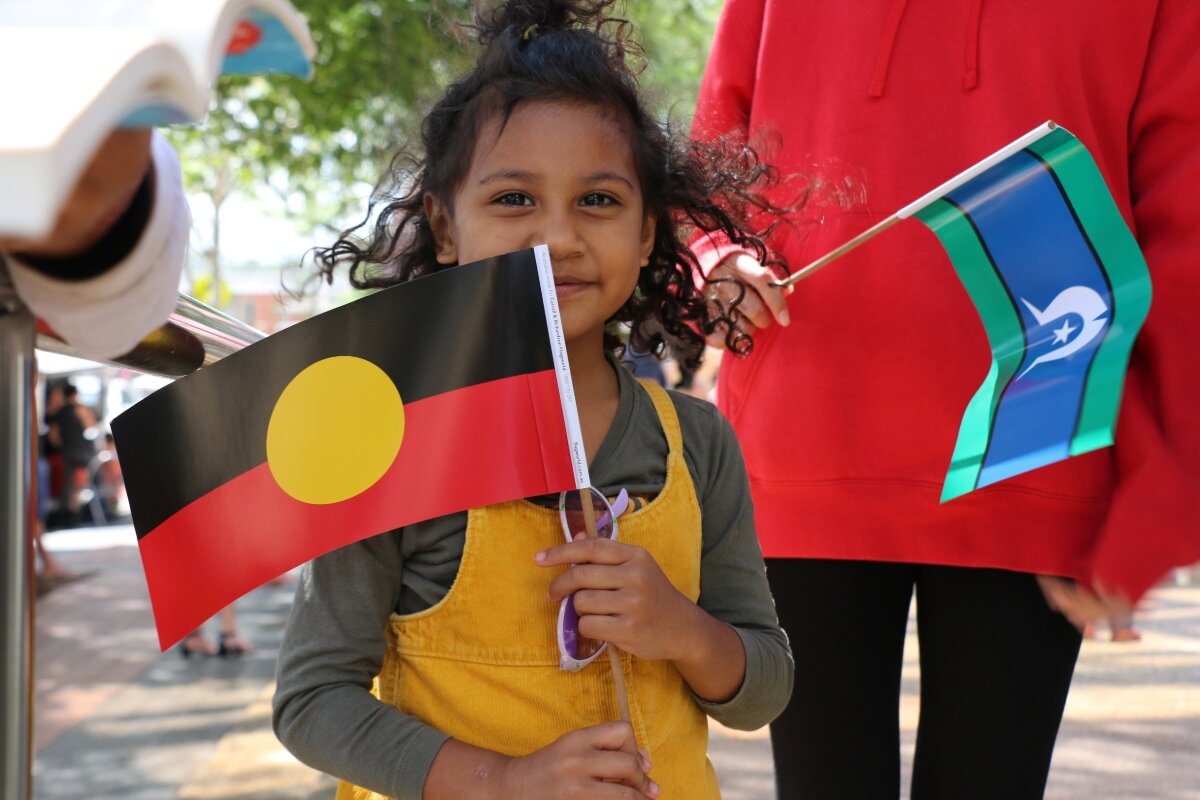 Families and children celebrated NAIDOC Week in Nambour.