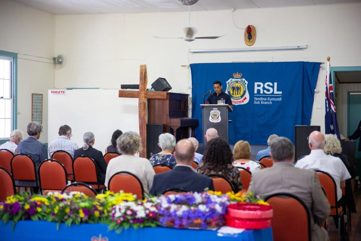 Yandina-Eumundi RSL honours the fallen on Remembrance Day