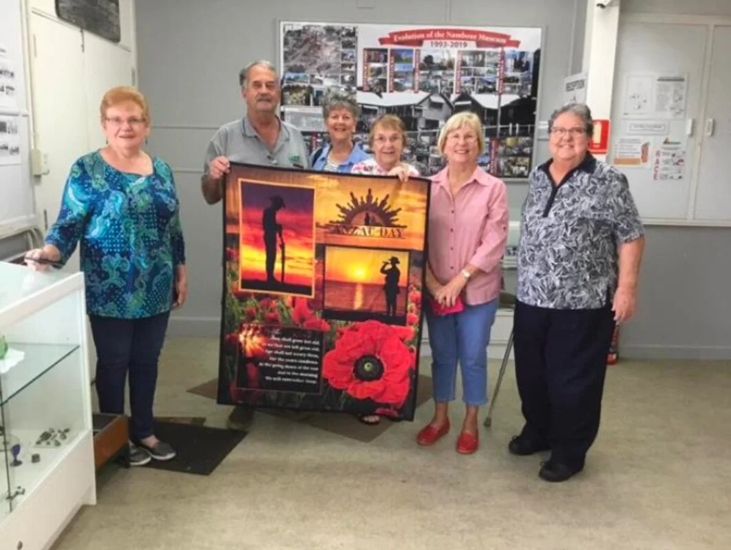 Eily’s quilt honours Rats of Tobruk