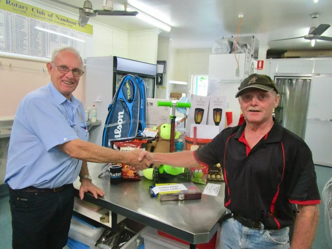 That’s karma: John wins raffle after paying for lady’s groceries