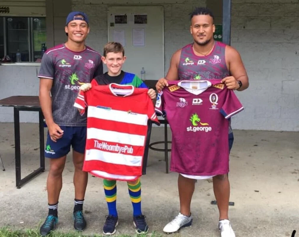 Reds take to trees and drop in to Nambour Rugby Union Club