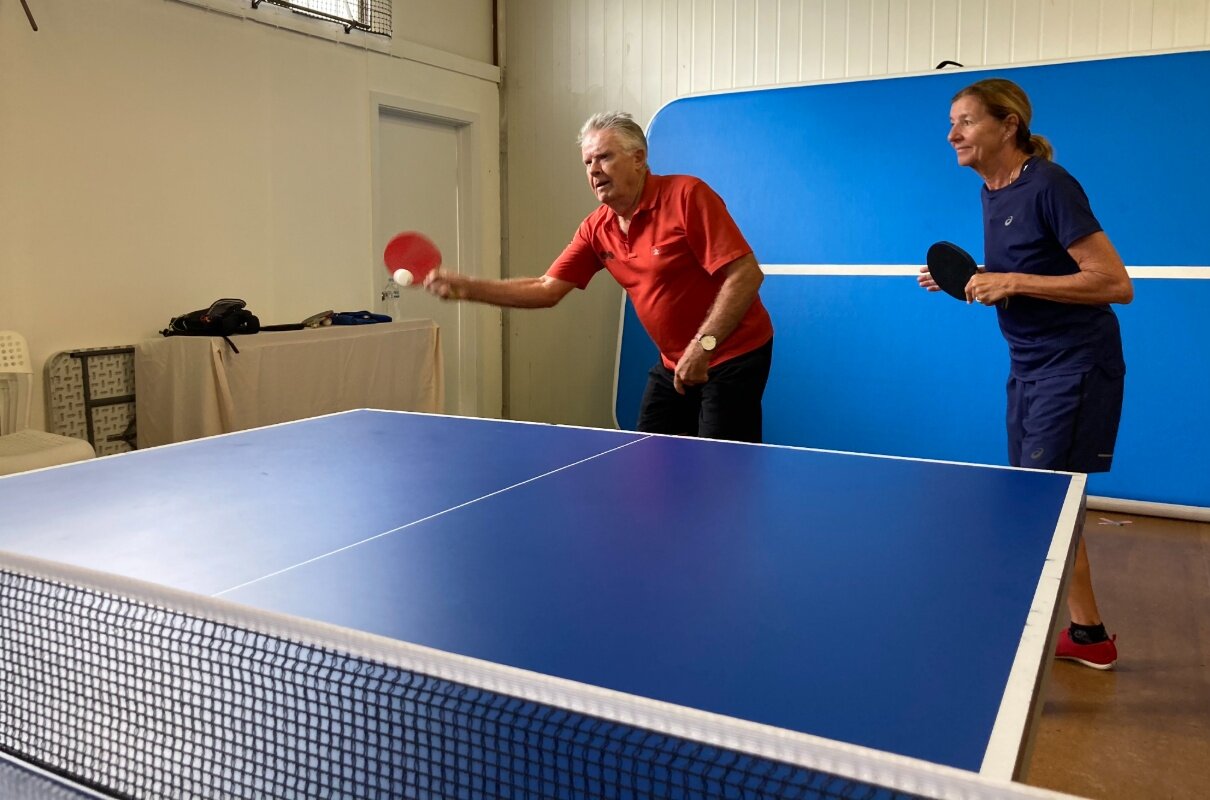 Play table tennis to keep your mind and body on their toes