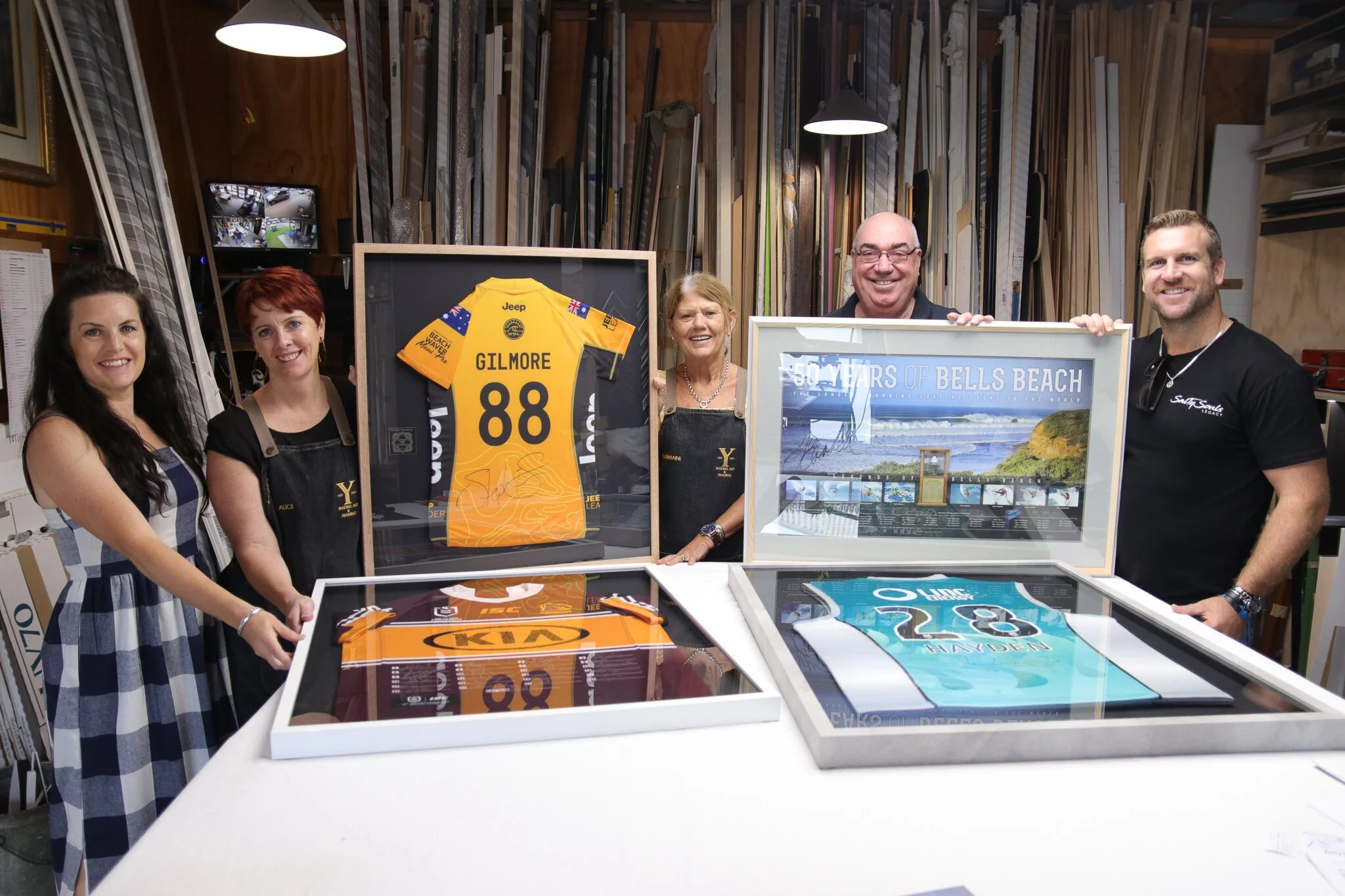 Donation helps kids frame new lives