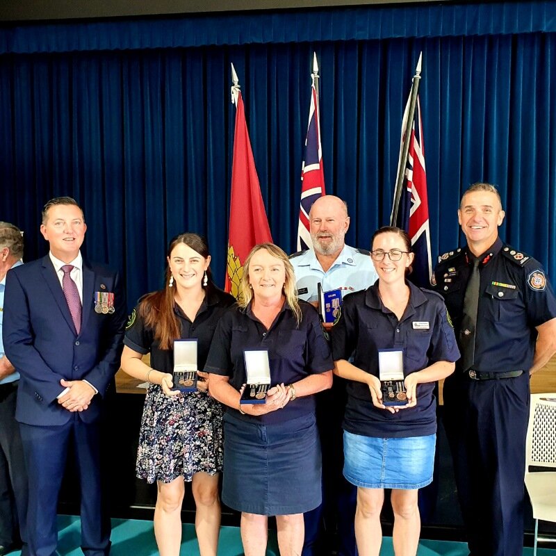 Medals recognise  RFS volunteers’ commitment to community safety