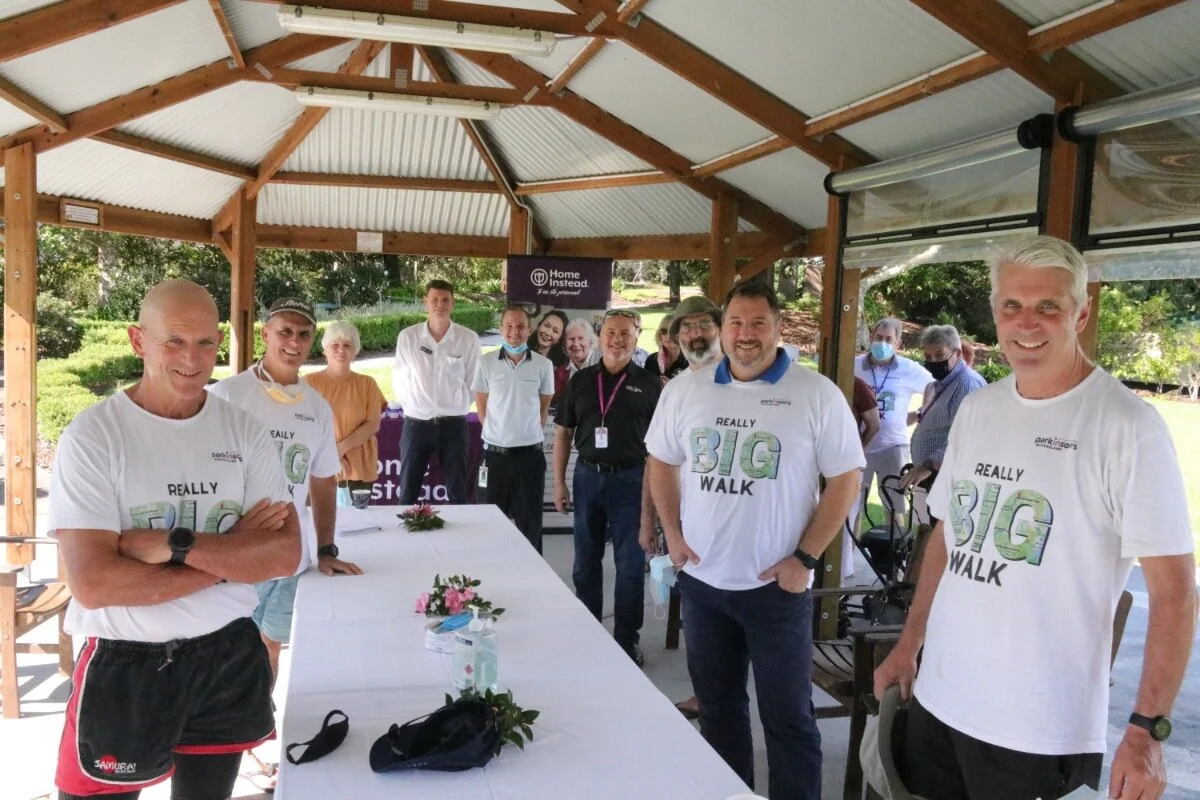Maleny welcomes brothers on ‘Really Big Walk’ for Parkinson’s