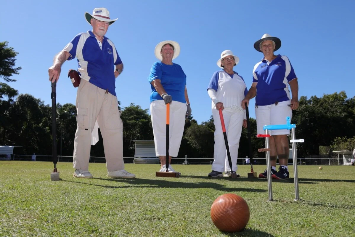 Croquet: it’s like a cross between chess &amp; snooker on a tennis court