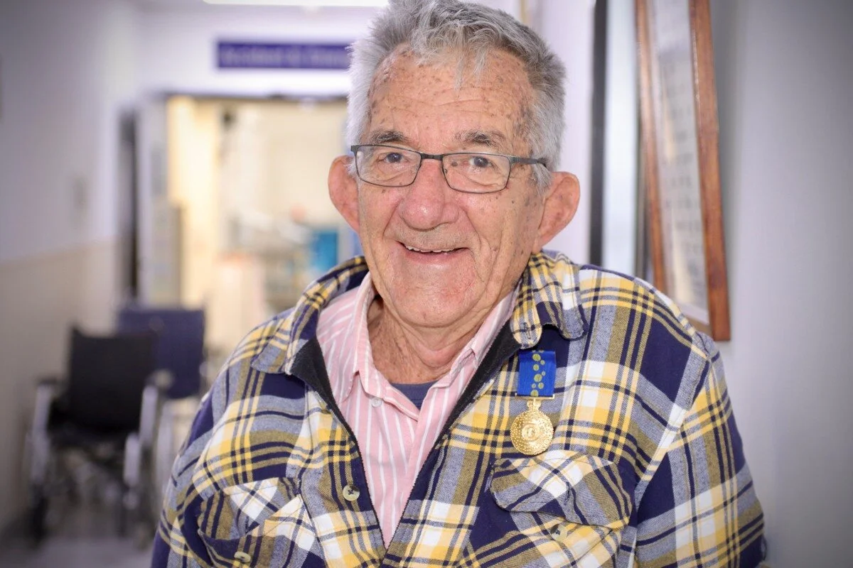 ‘It’s all about the people’: Volunteer Brian’s 18 year hospital bedside vigil