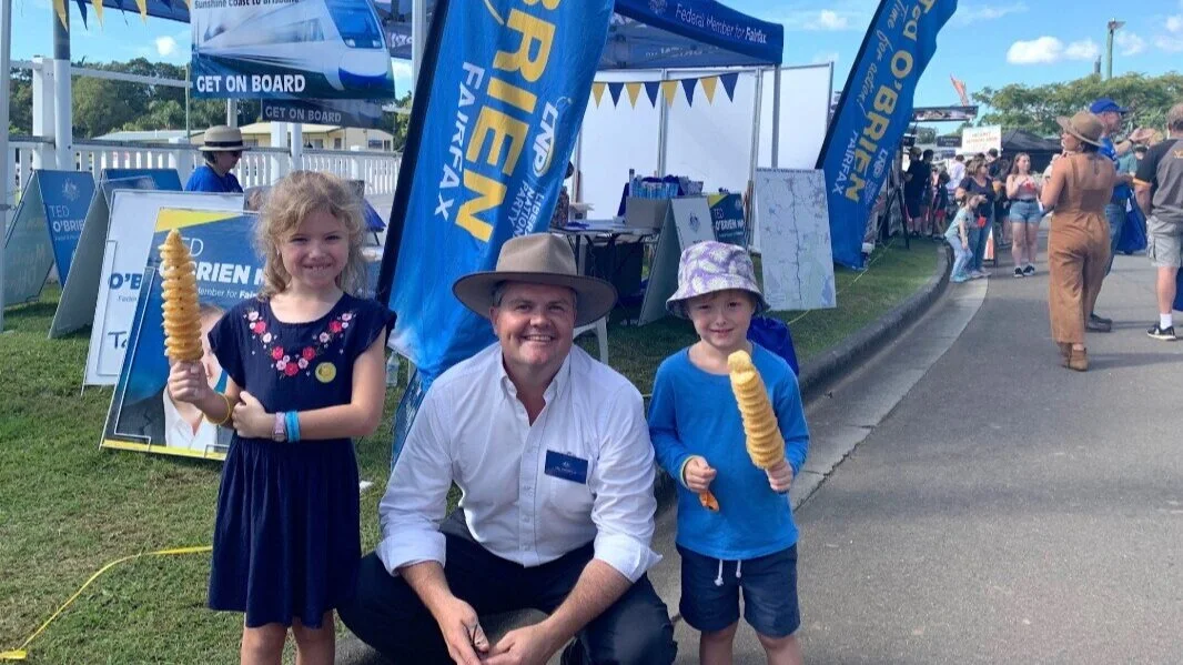 O’Brien congratulates  volunteers for keeping Sunshine Coast show alive