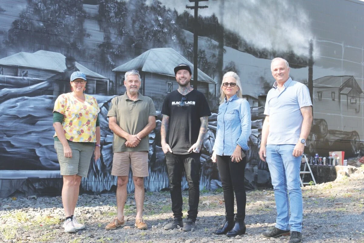 Mural honours Lanhams’ 110 year history