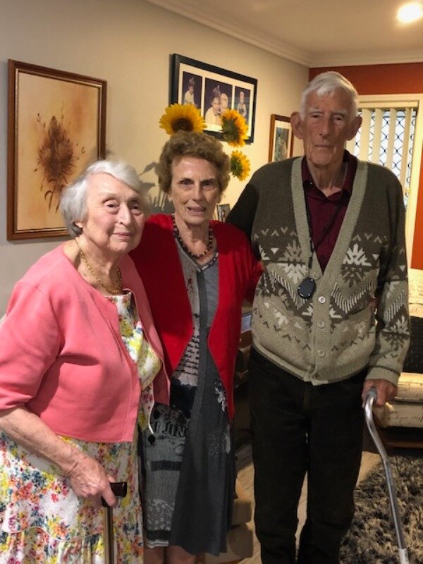 Couple celebrates 65th anniversary in Fred's 100th year