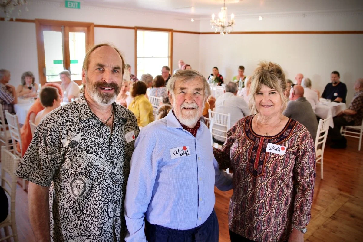 Terry, 90,  celebrates amazing life&nbsp;with friends at Flaxton Gardens