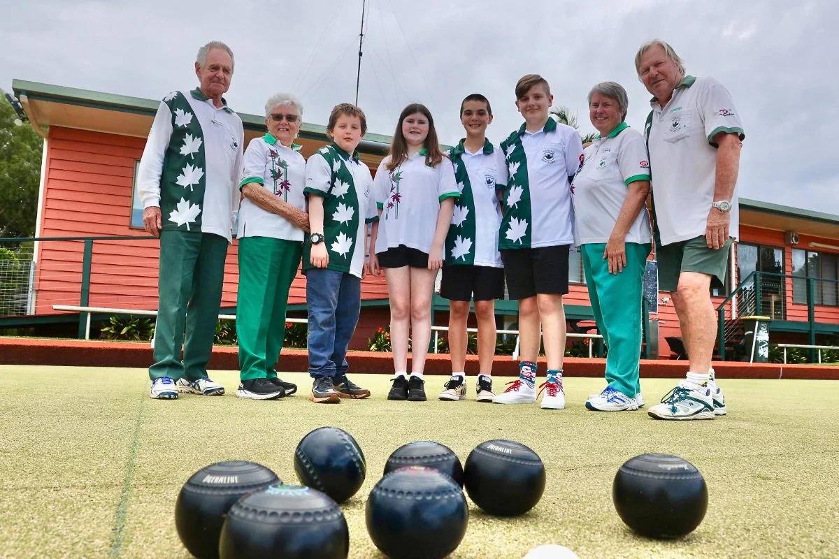 Mapleton Bowls Club rolls out junior team. And they only had to wait 75 years
