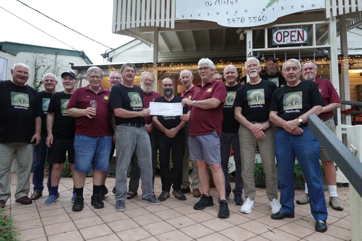 Echidnas donate $3850 from raunchy calendar to Men's Shed