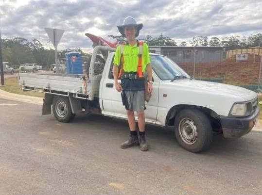 Thieves take off in young carpenter’s hard-earned ute, before he could drive it