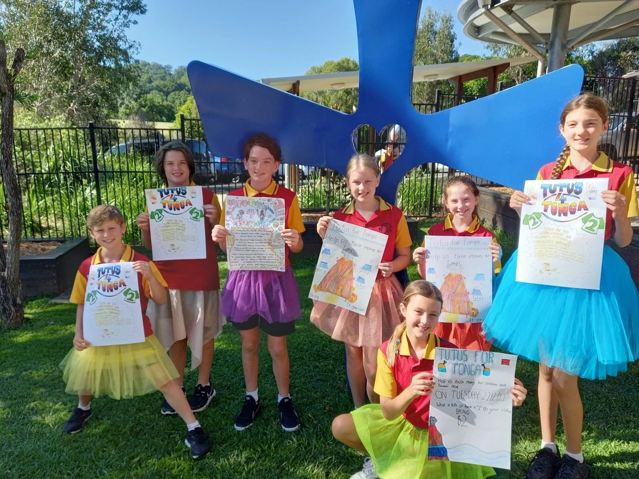 St Josephs raises funds with Tutus for Tonga