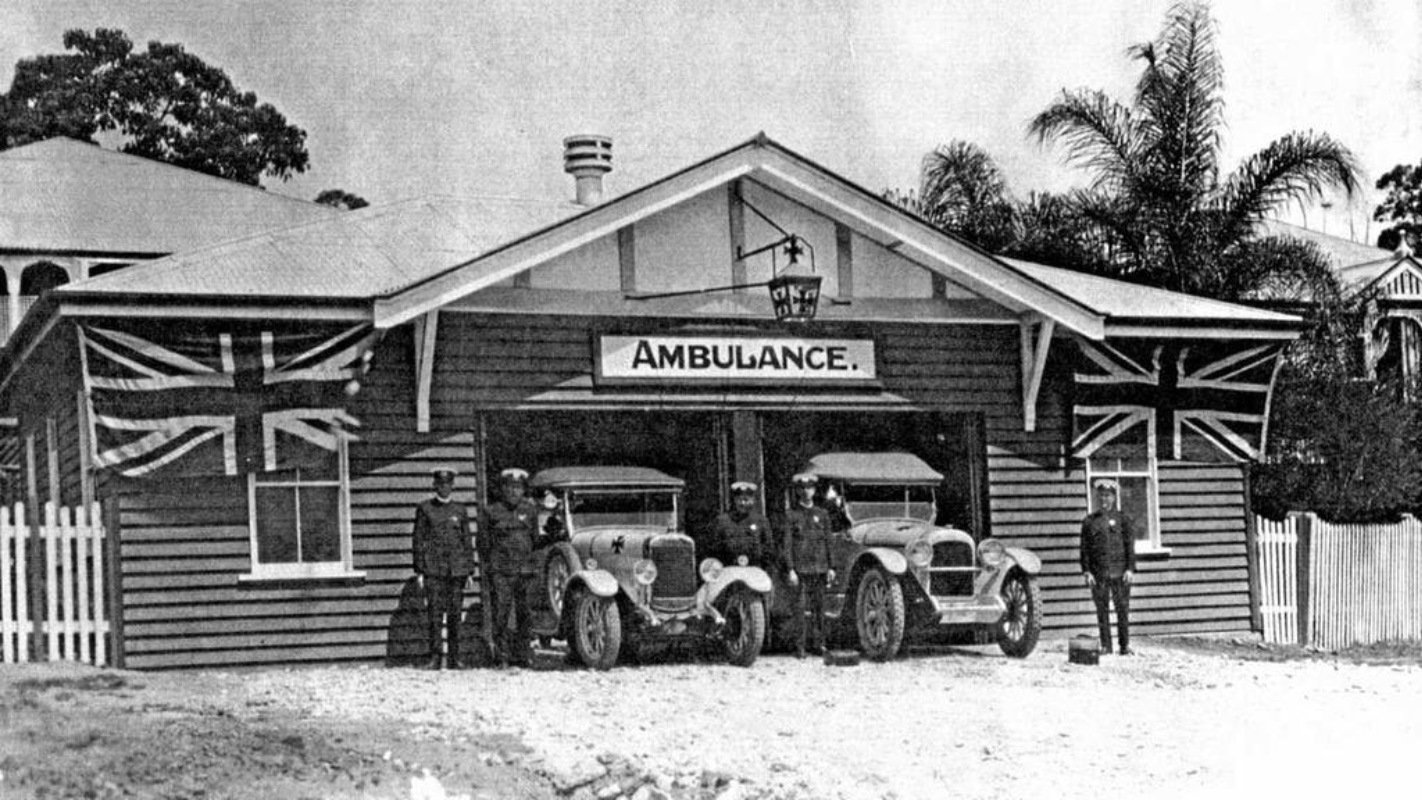 From rough lean-to and ‘litter’ to today’s modern paramedics