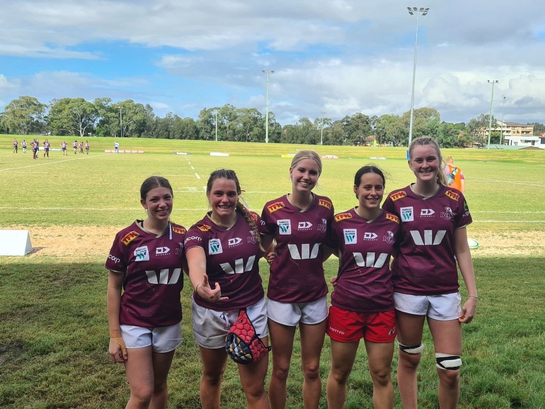 Five Nambour players chosen for Queensland Under 19 women’s rugby team