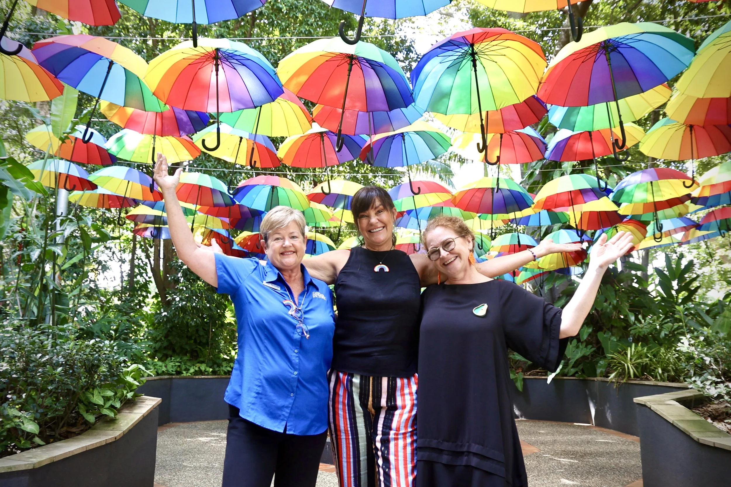 It’s raining colour: Rainbrella Project brings joy to Ginger Factory