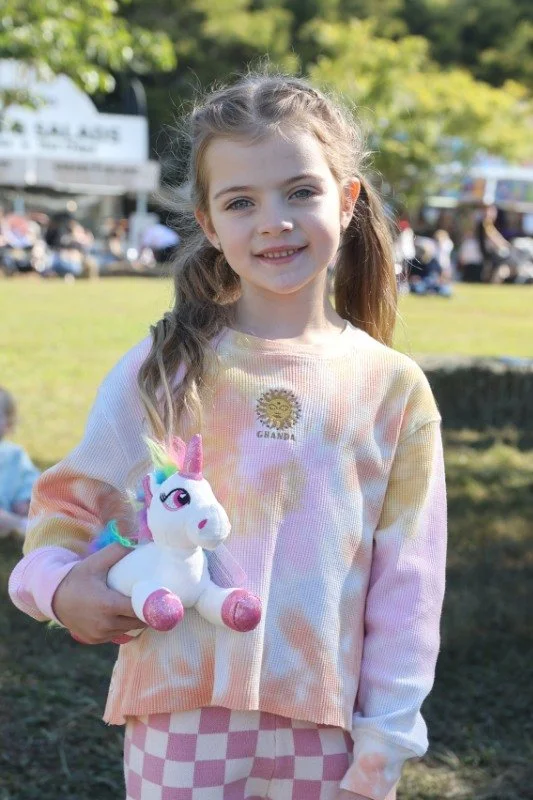 Lylah Vines and her Unicorn.