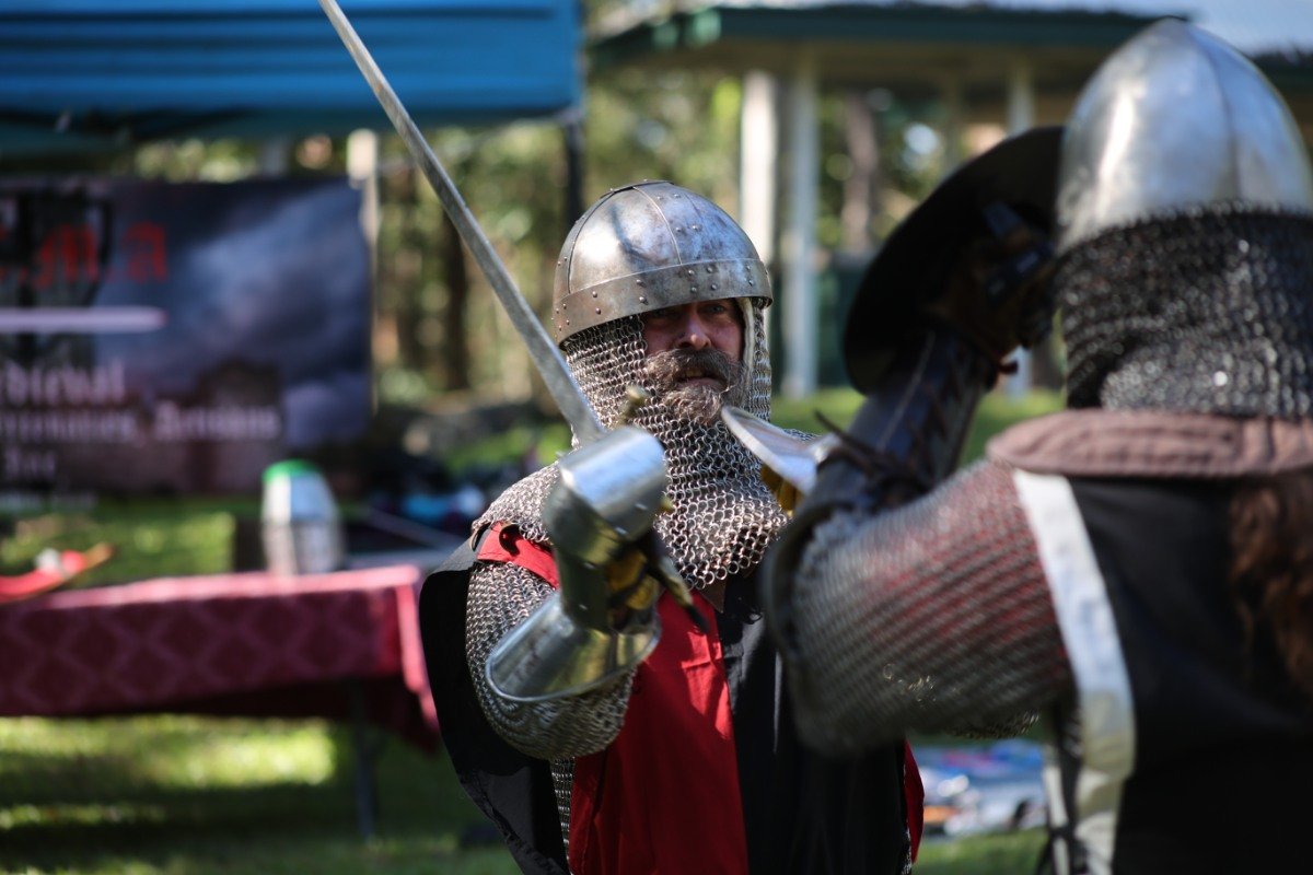 Medieval re-enactment group brings middle ages to life