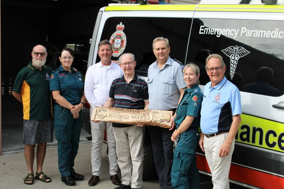 New Sign for Nambour Ambulance Station