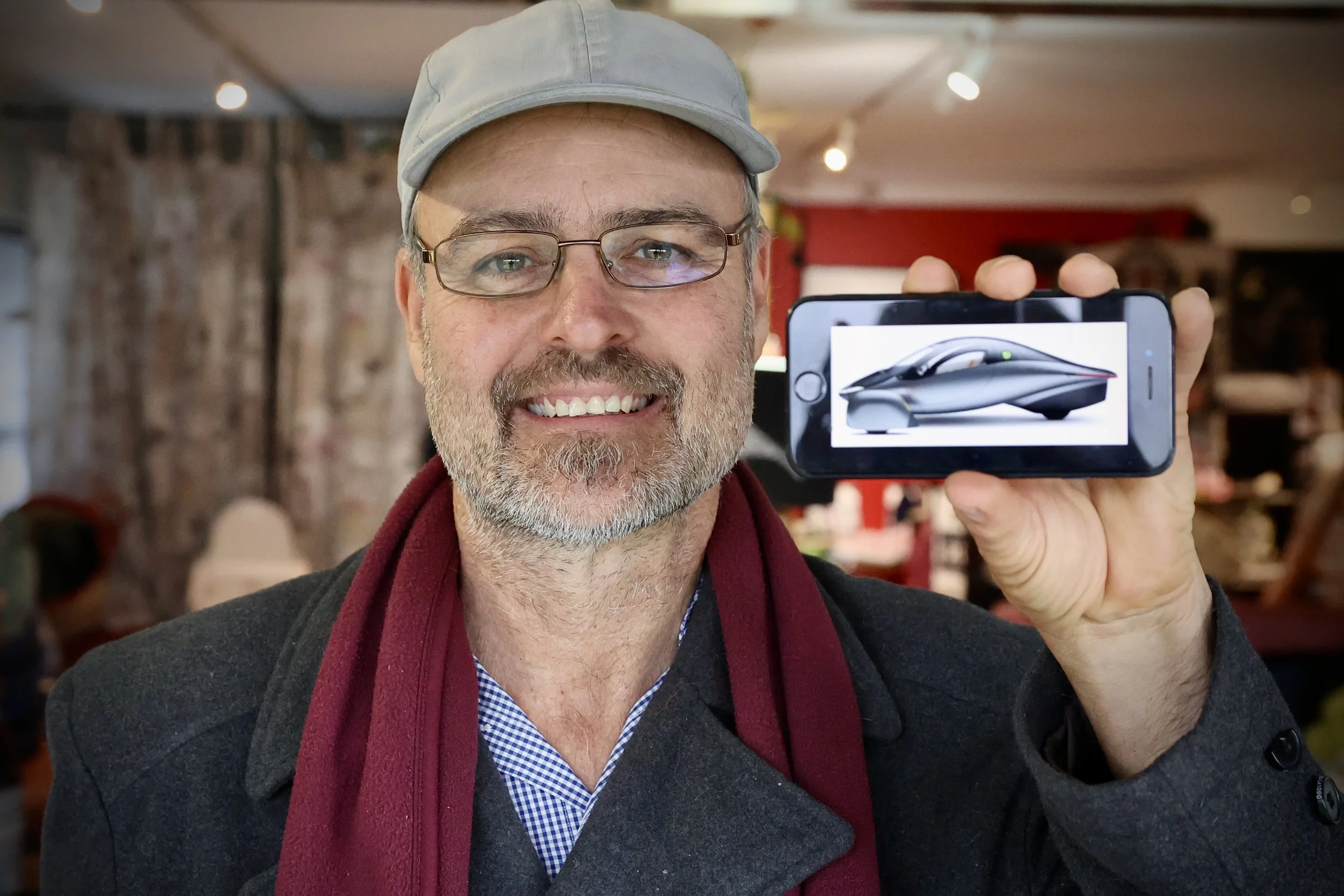 Andrew plugs in to mean, green, electric machine