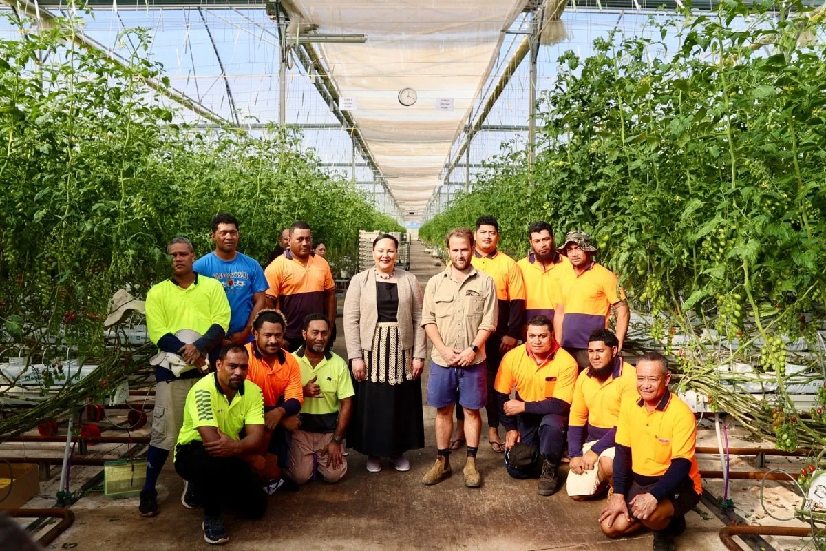 Royal visit honours Yandina workers rebuilding Tonga