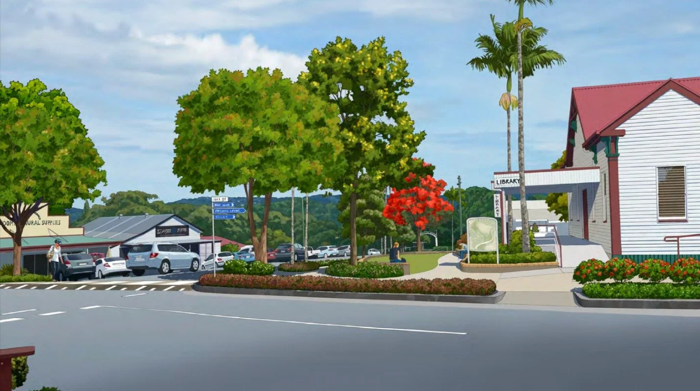 Woombye streetscape construction set to begin