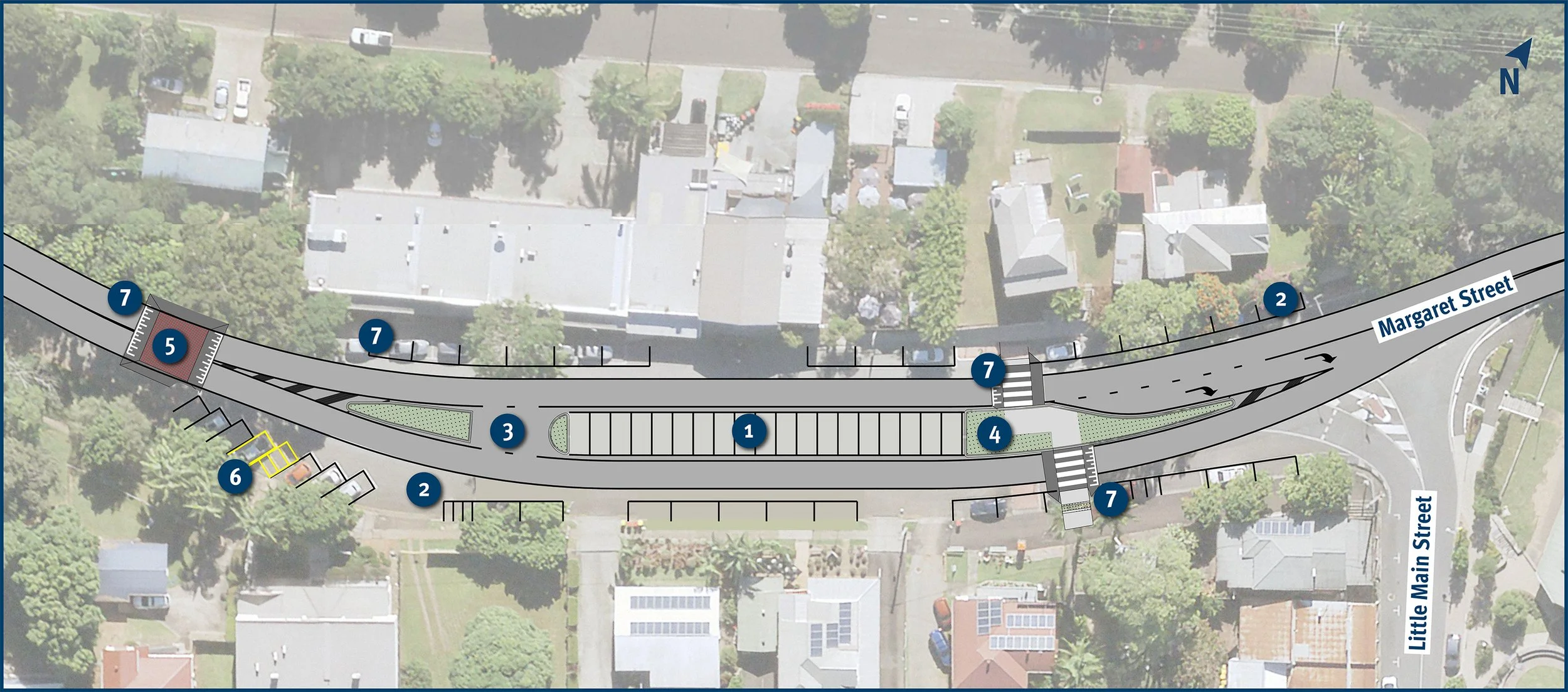 Palmwoods traffic safety upgrade now complete