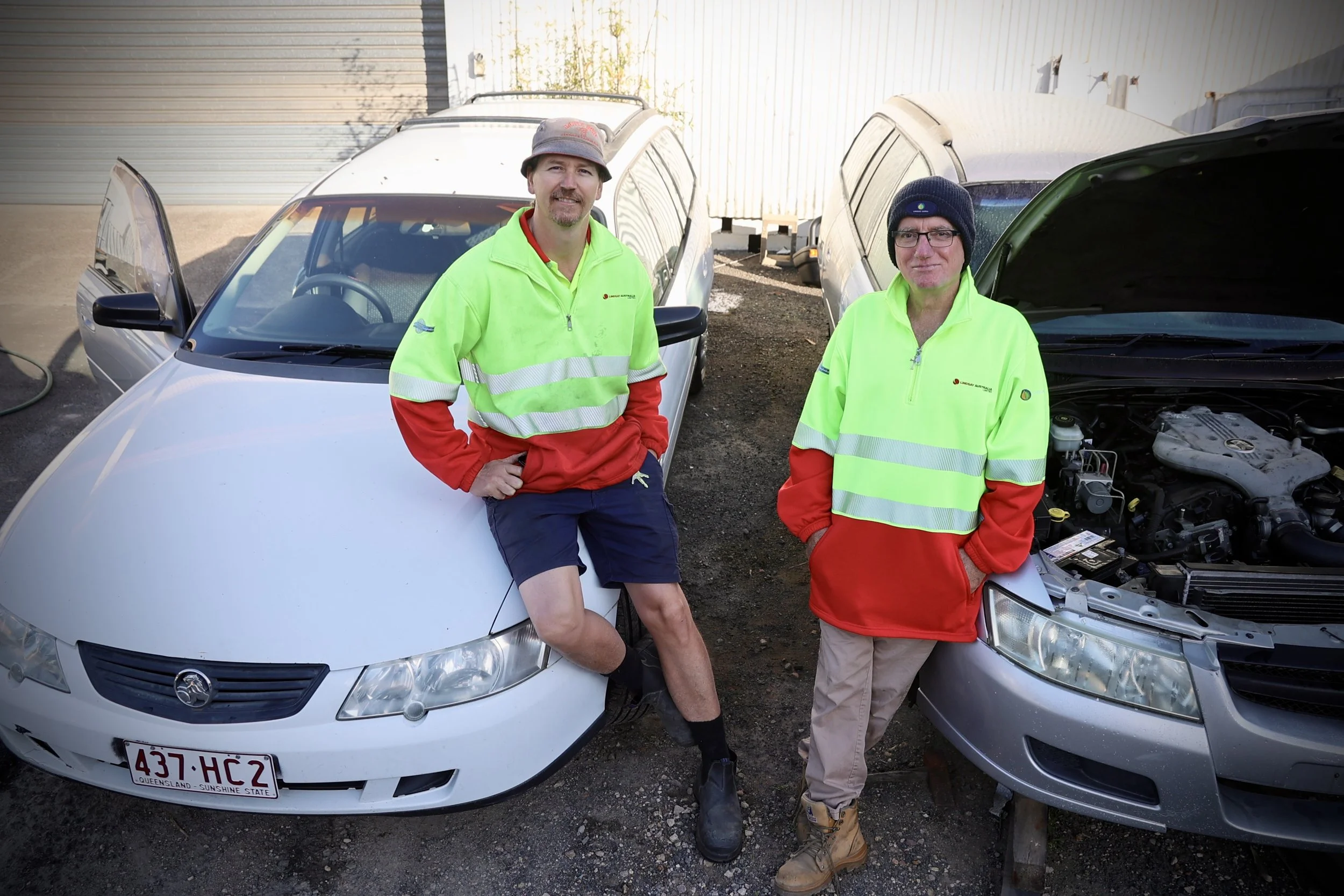 Nambour drivers escape work to rally for a cause, raise funds for cancer