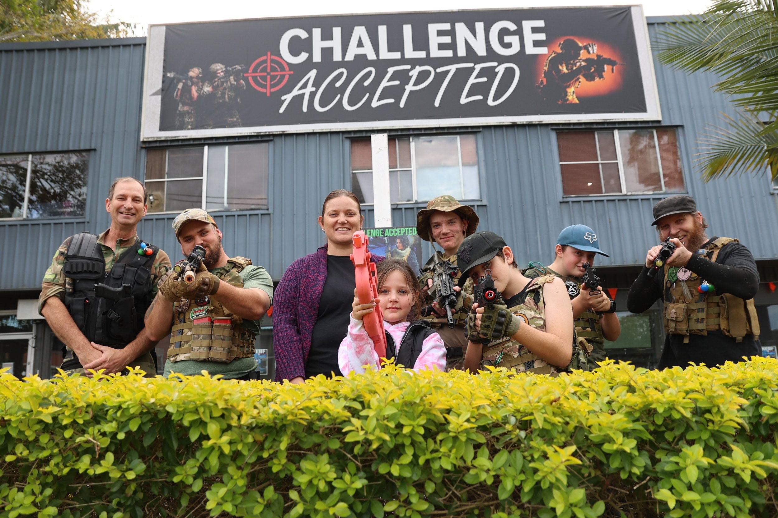 Gel Warriors take games to the next level at Nambour’s Challenge Accepted