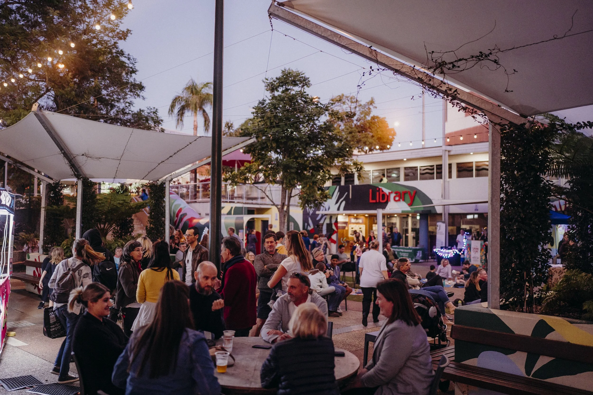 Nambour Forecourt Live crowd.jpg