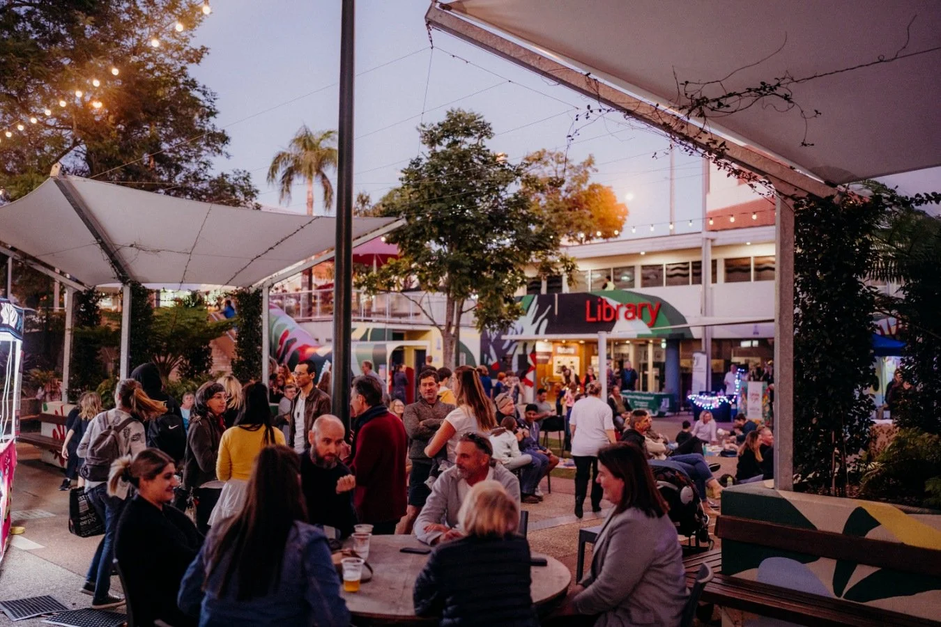 Nambour Forecourt Live crowd.jpg