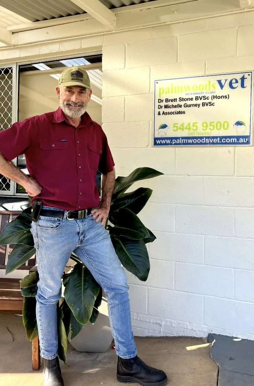 Vet marks 25 years at busy Palmwoods surgery