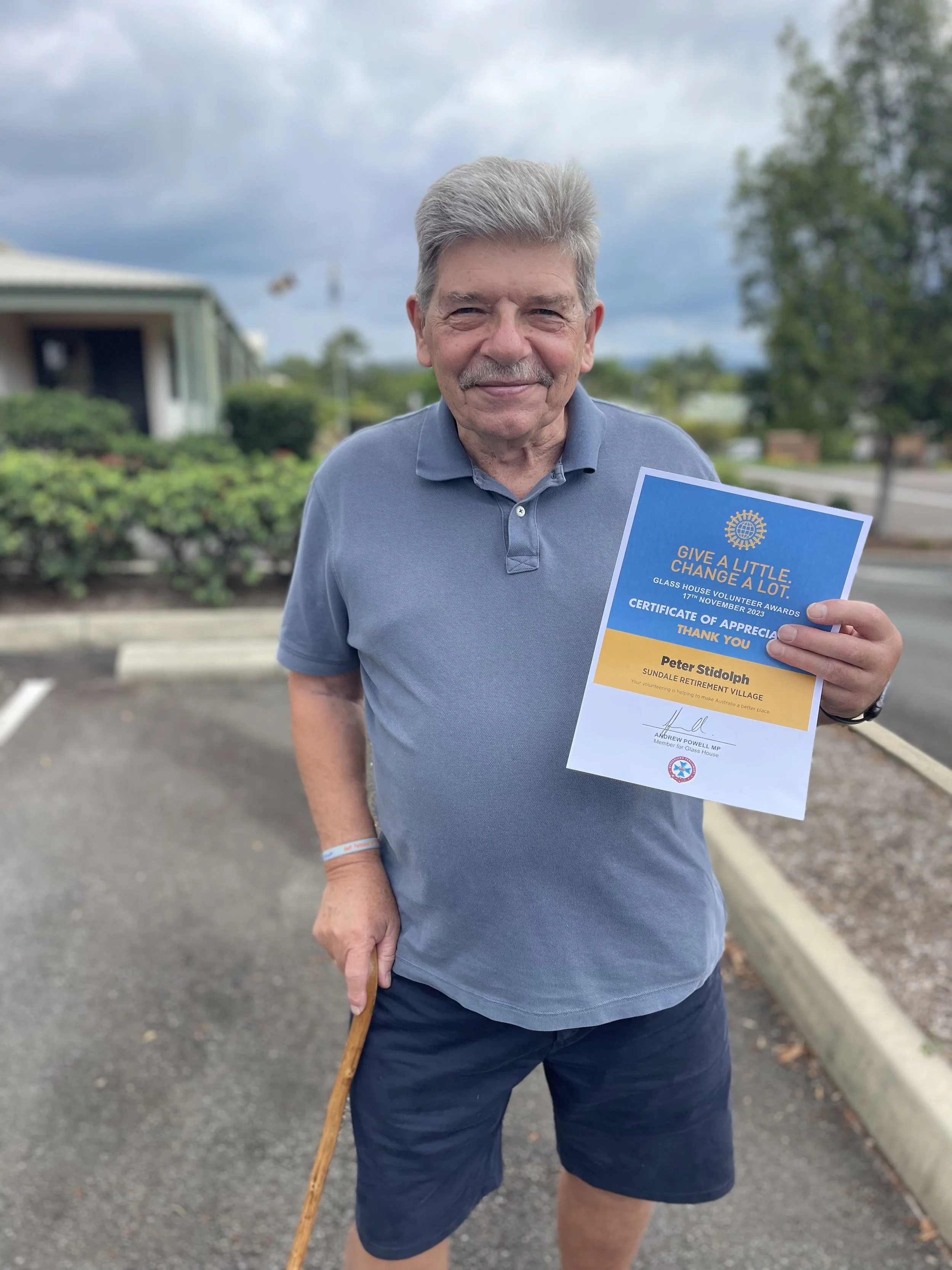 Peter Stidolph: Positivity in the face of Parkinson’s