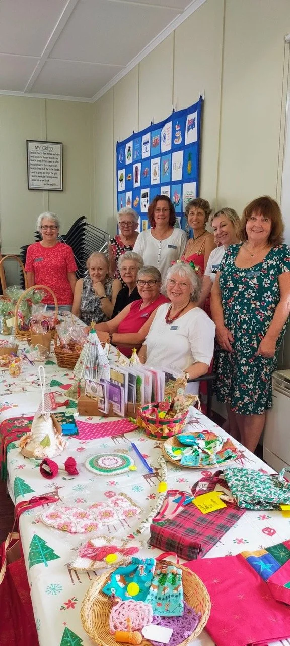 QCWA Yandina Branch’s Christmas Craft Stall