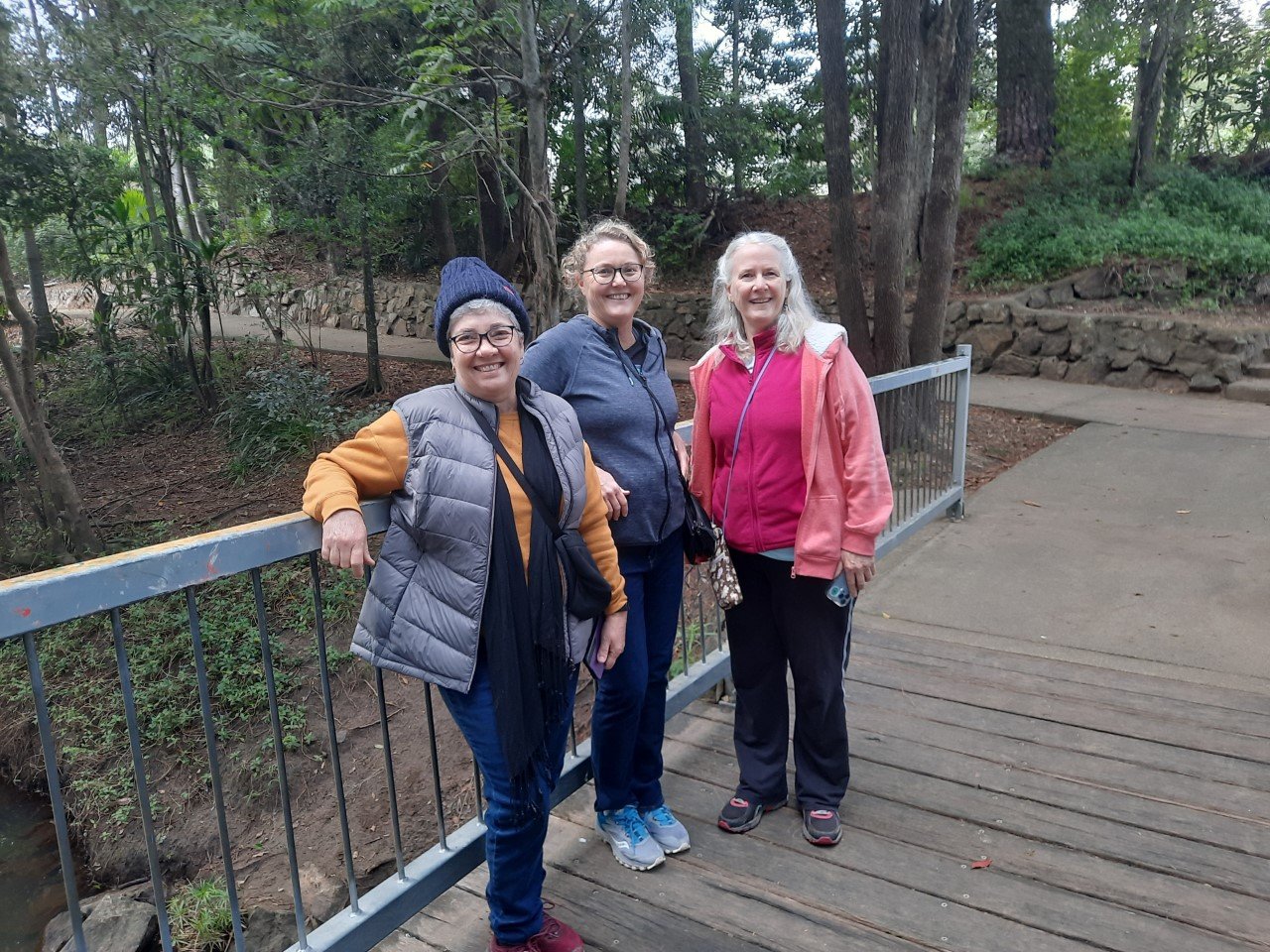 platypus Kate Russo, Celia Drake and Terri McCollough at Site 3 Nambour Sept 7 2022.jpg