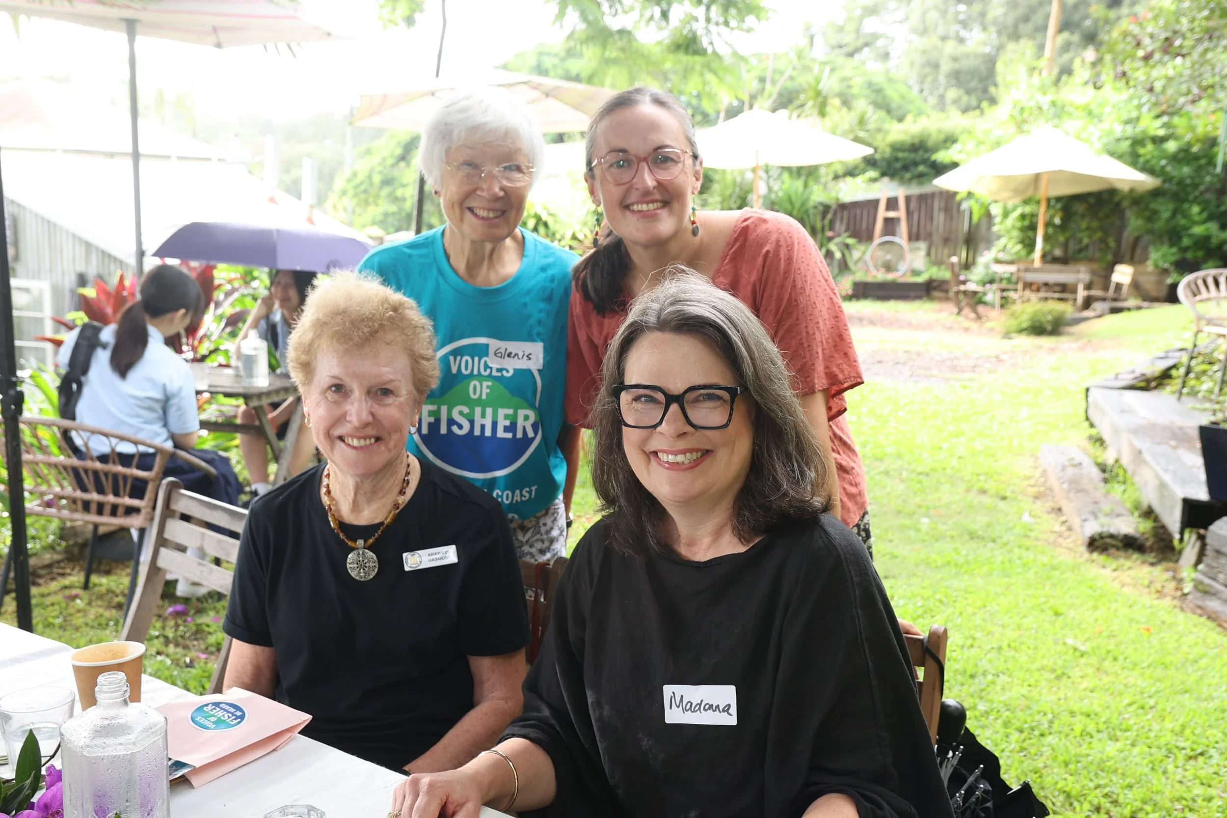 val Sherryl Gregory, Glenis Ayling, Bek Christiansen & Madonna Hampson.JPG