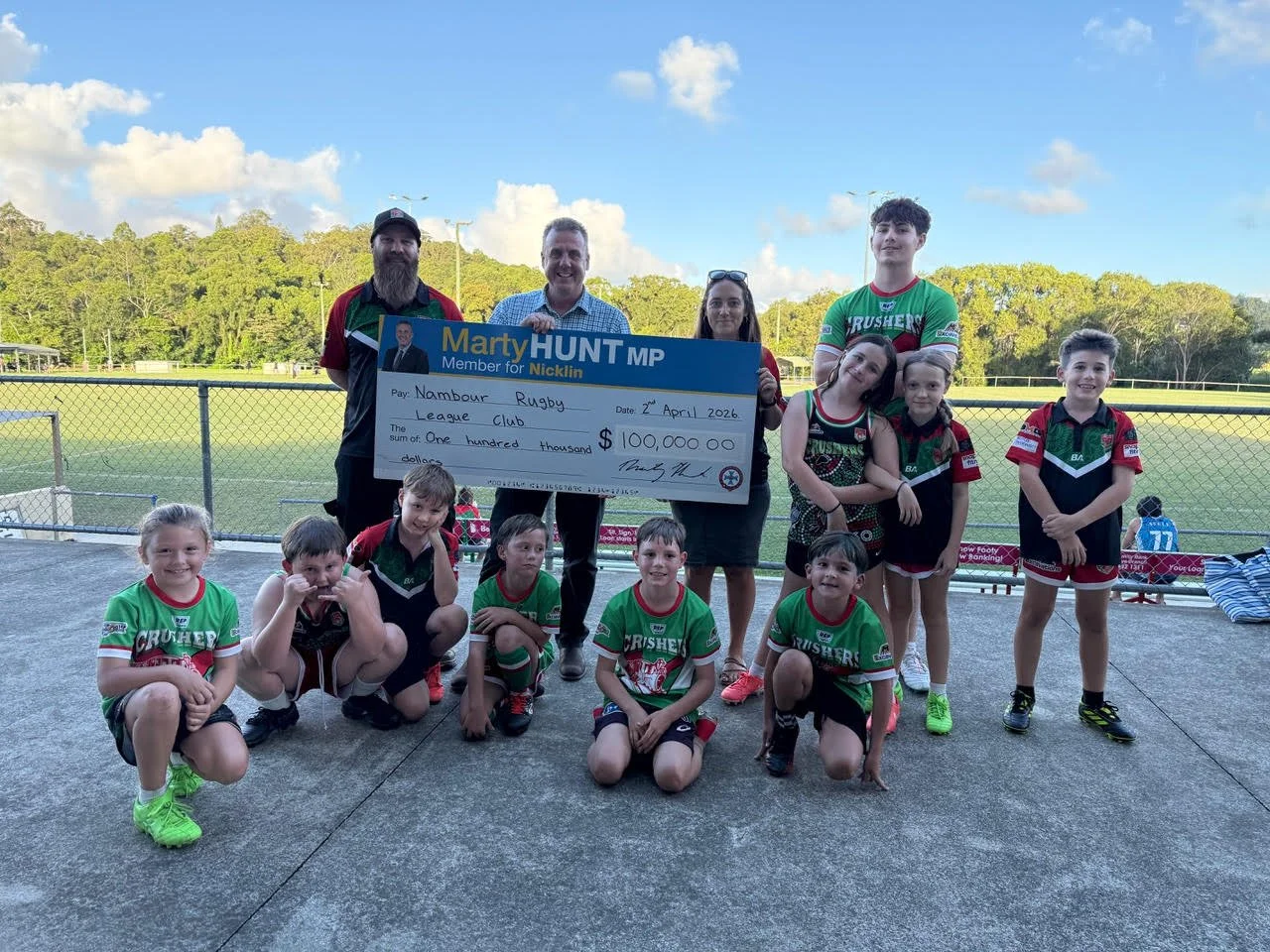 Nicklin's latest round of the Gambling Community Benefit Fund