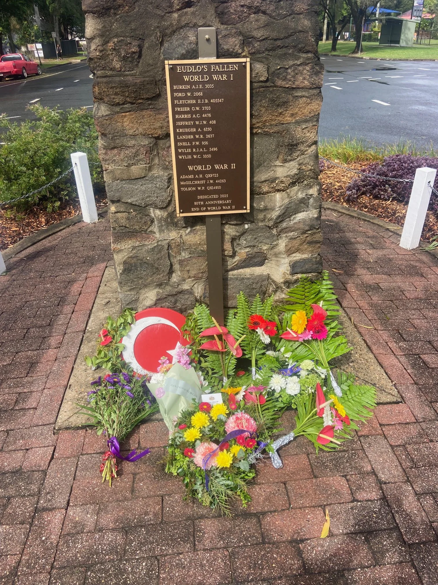 Eudlo community pays respects on ANZAC Day