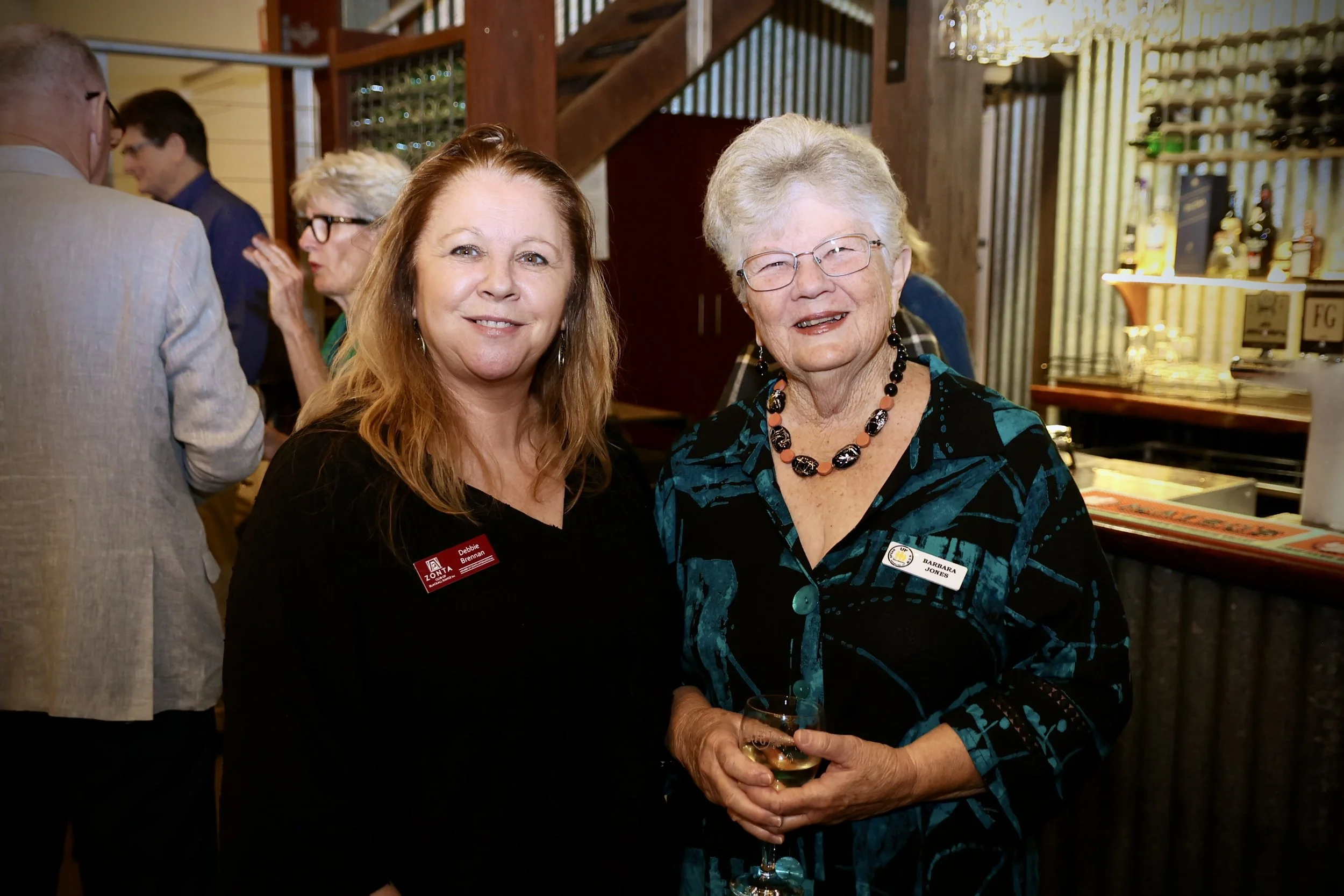 Debbie Brennan &amp; Barbara Jones.