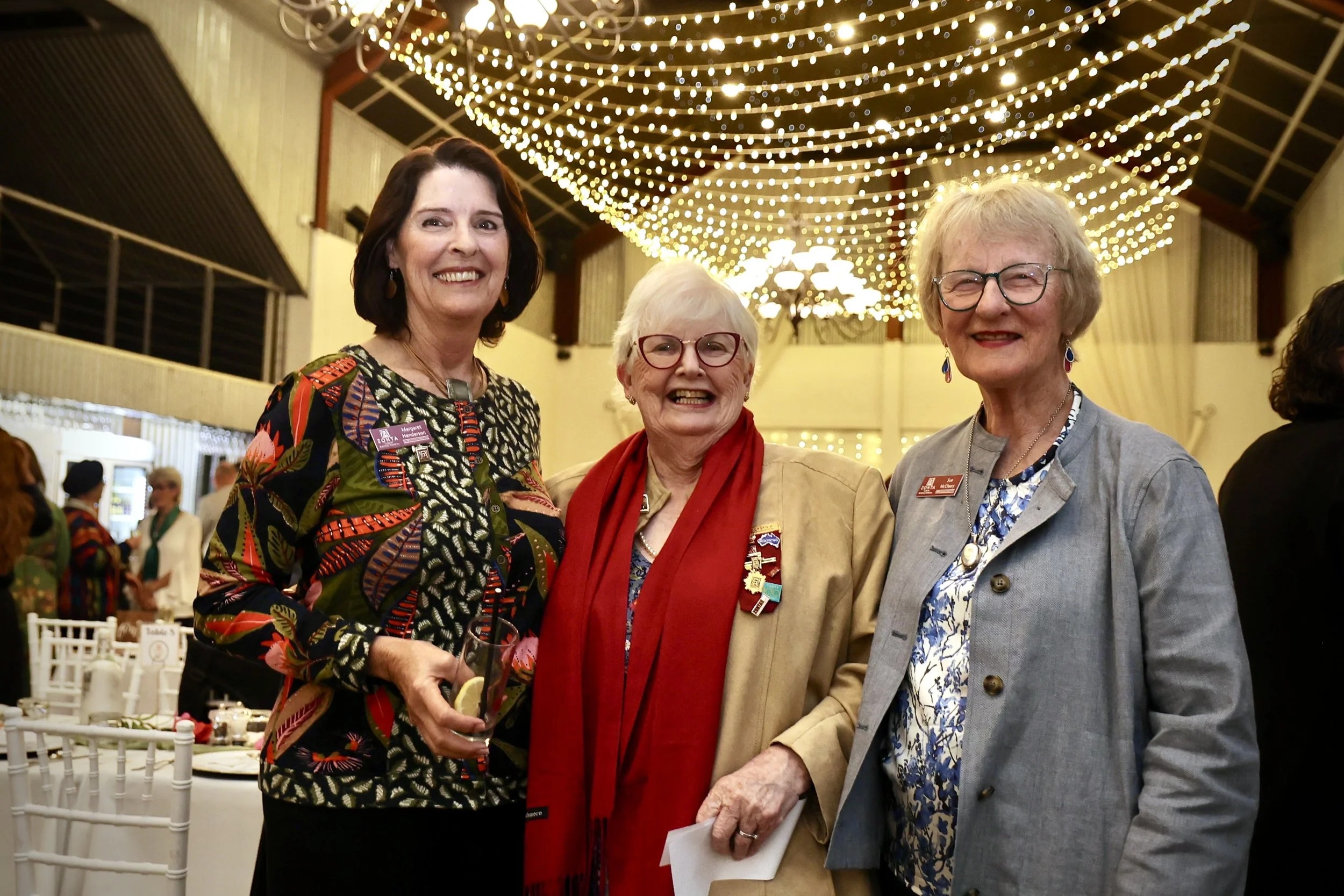 Margy Henderson, Anna Koennig and Sue McLeary.