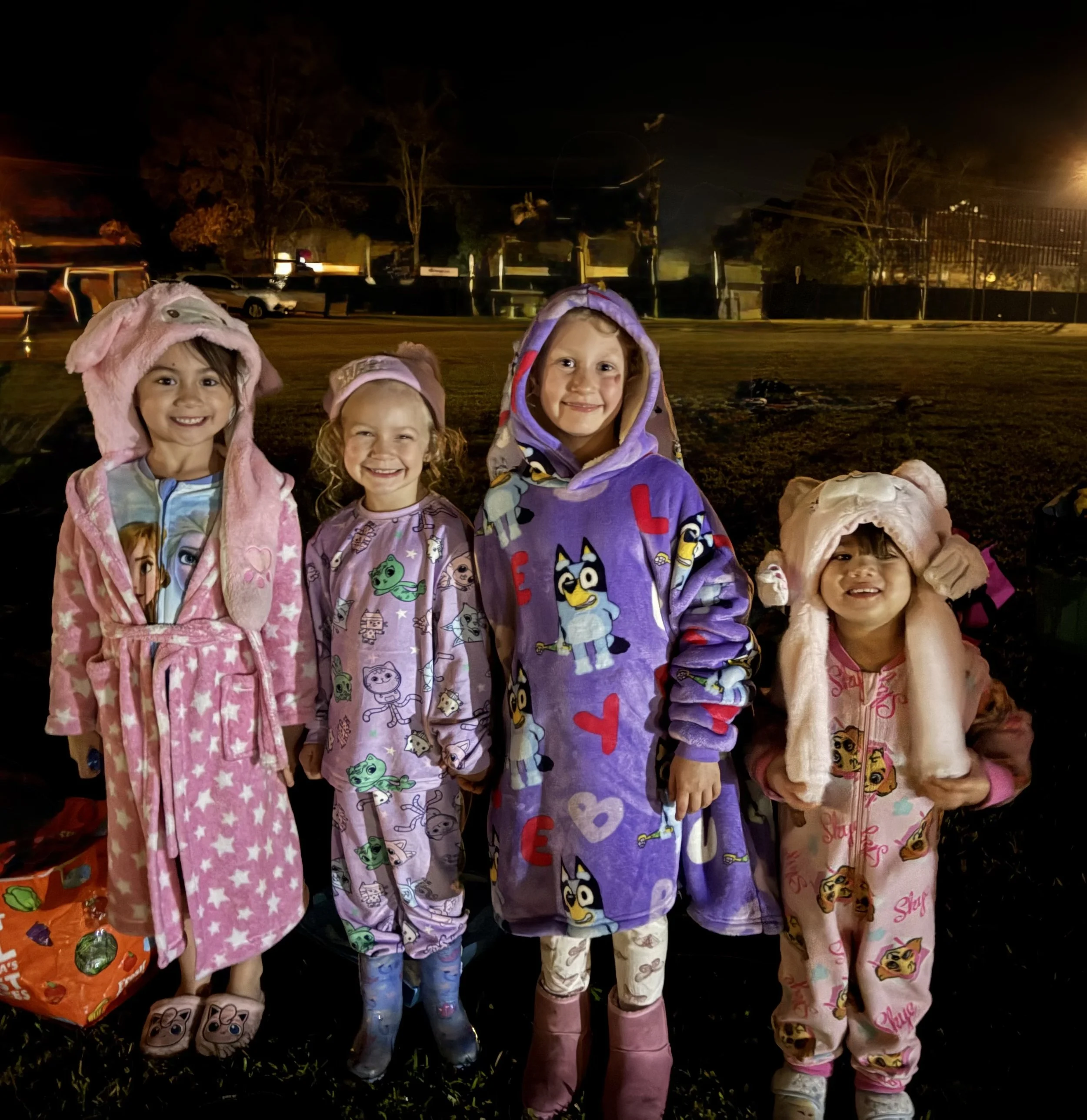 Nambour families rug up for Sundale outdoor movie night