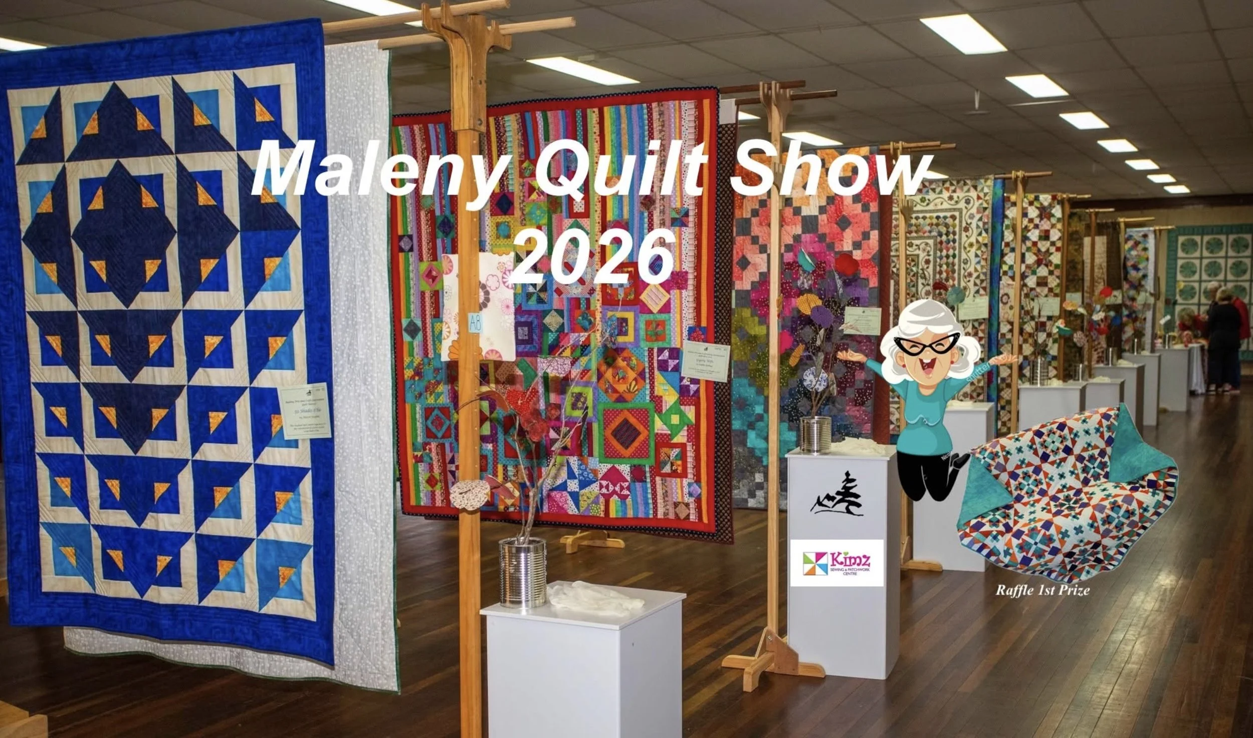 Biennial Quilt show returns to Maleny Showgrounds Pavilion this September