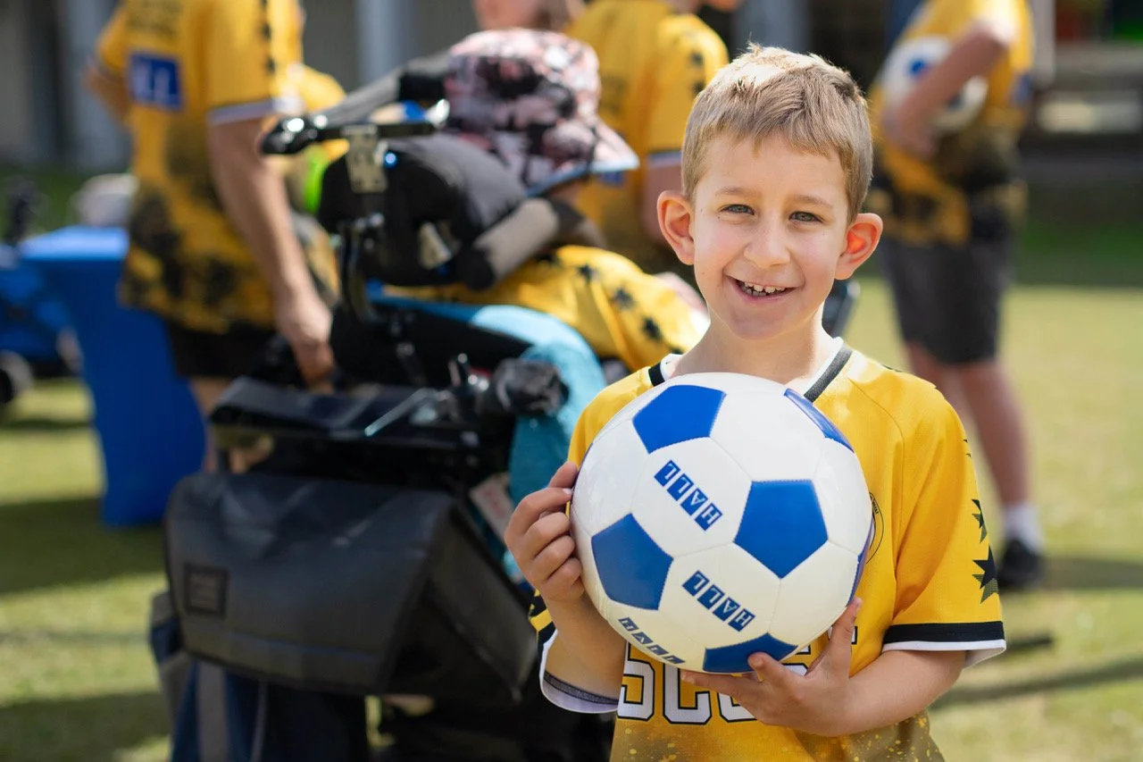 Inclusive soccer program makes community sport accessible to children with diverse needs