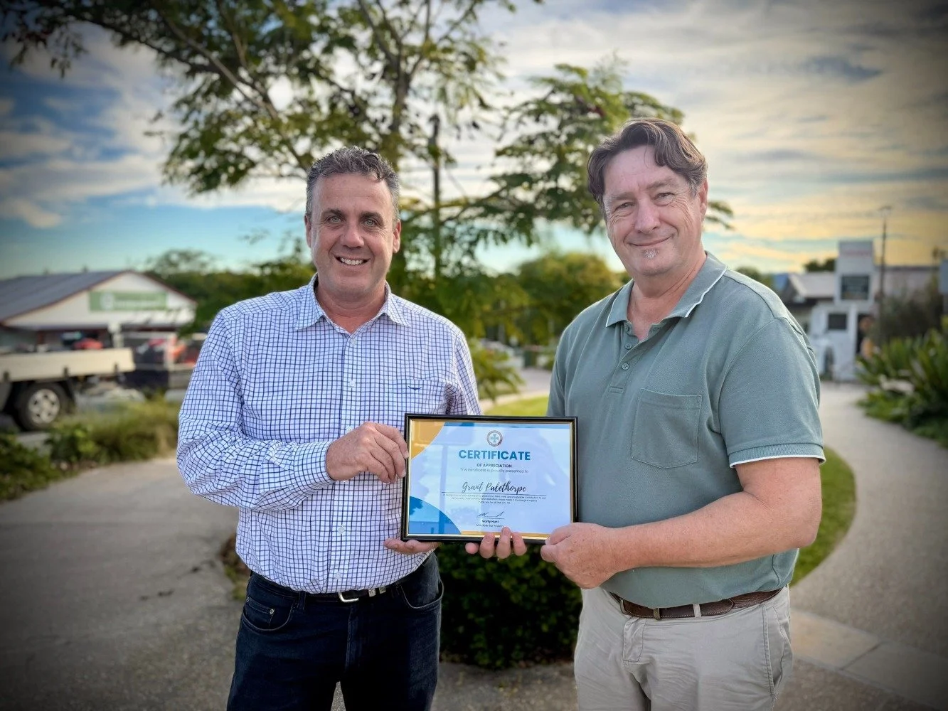 Volunteer earns recognition for community work