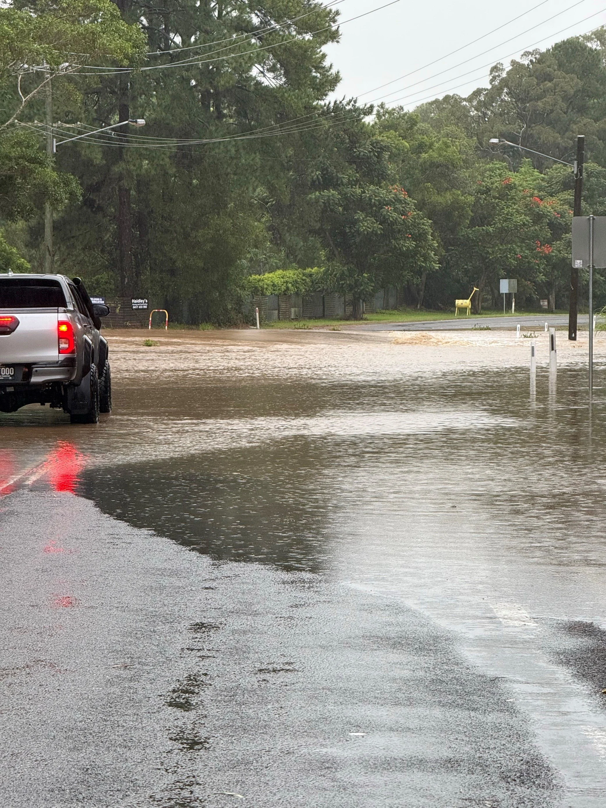 Flash flooding shuts down hinterland roads, affects Nambour CBD — The ...
