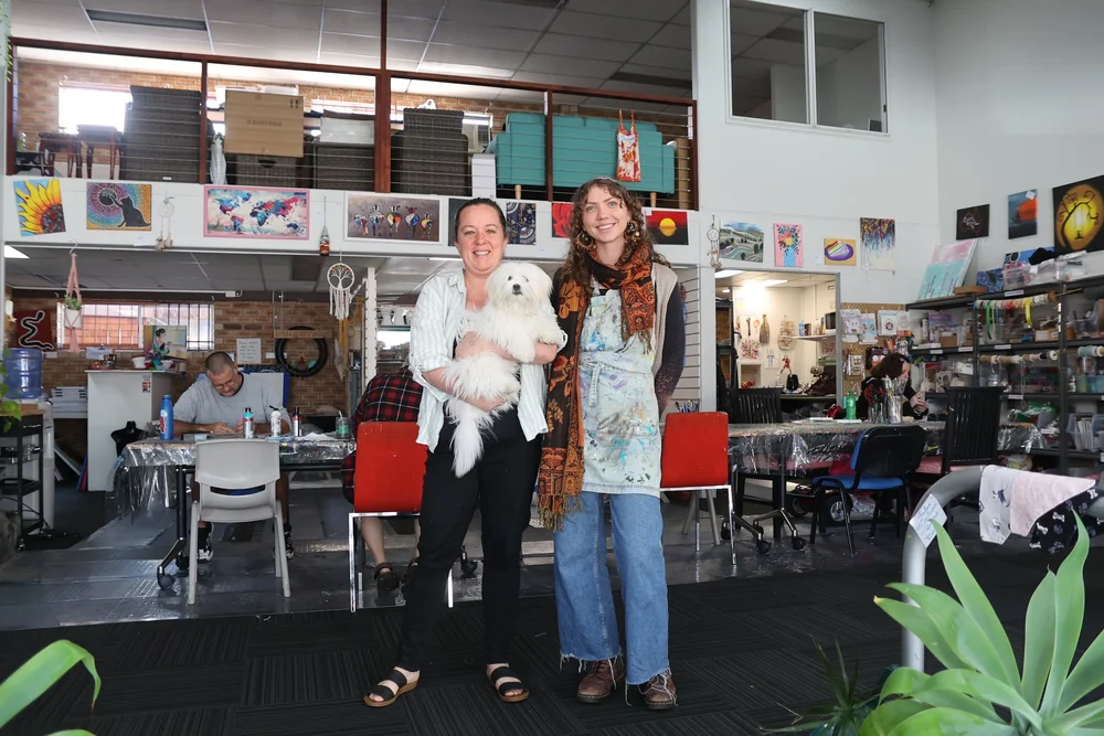 Filling the creative void: Studio provides art classes for people with ...