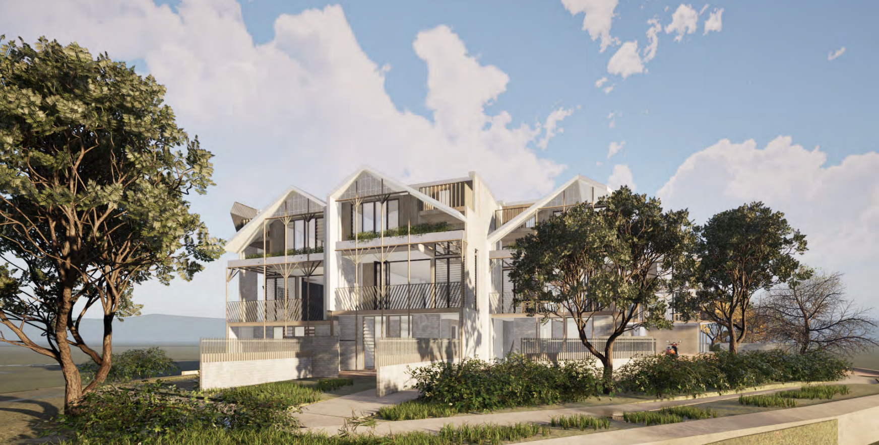 Seven townhouses planned for central Palmwoods site