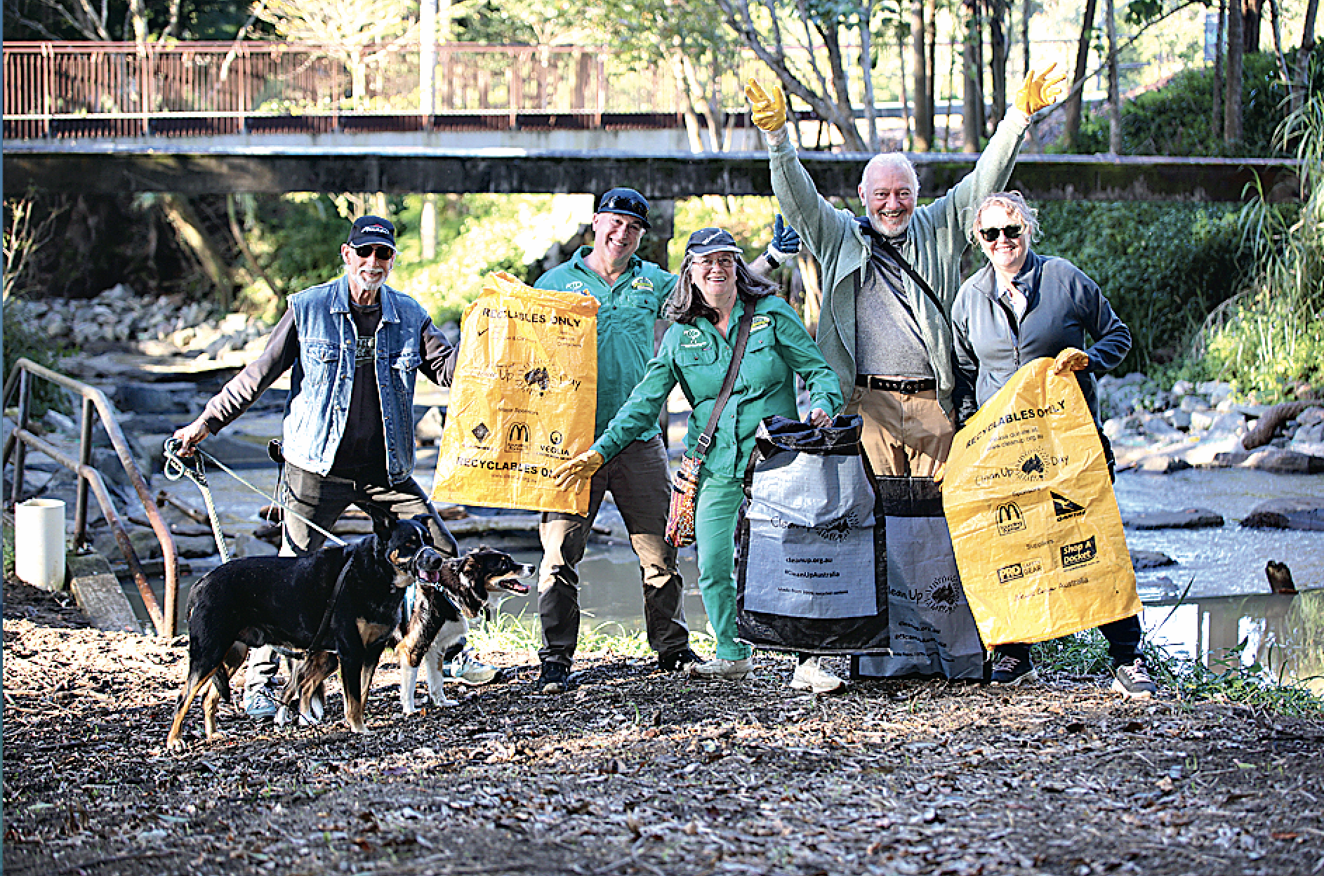Creek clean-up to give platypuses a helping hand